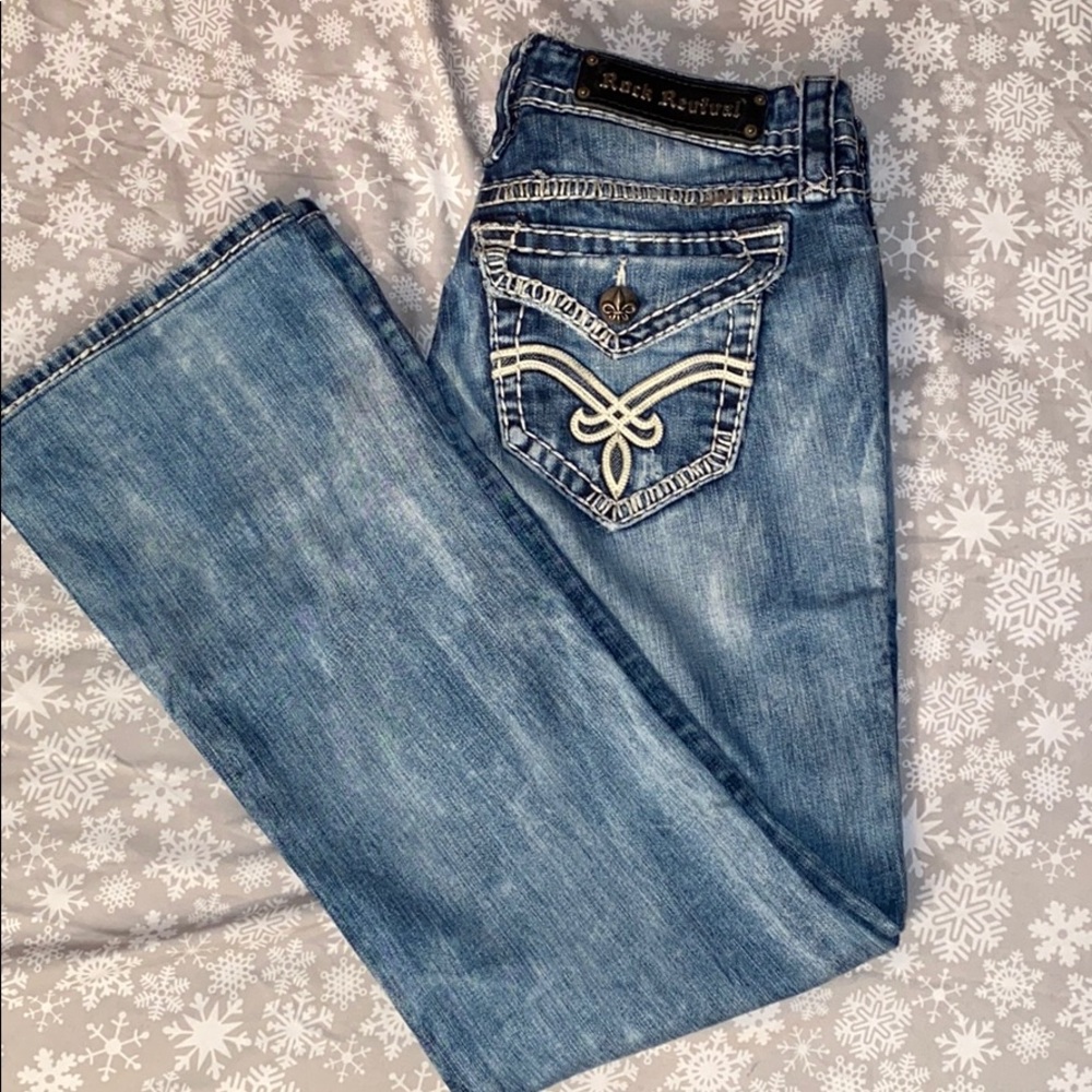 Rock revival elaina easy boot jeans